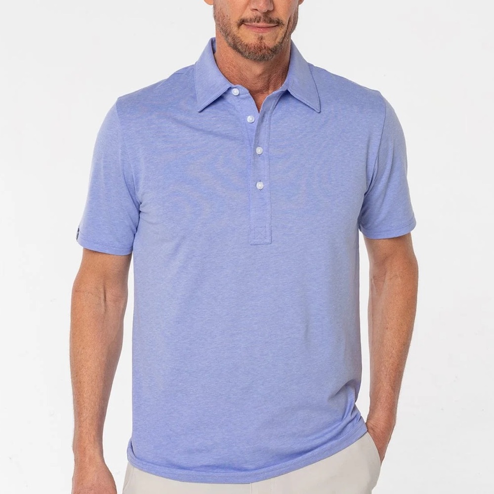 Men's Criquet Blue Polo Shirt XL